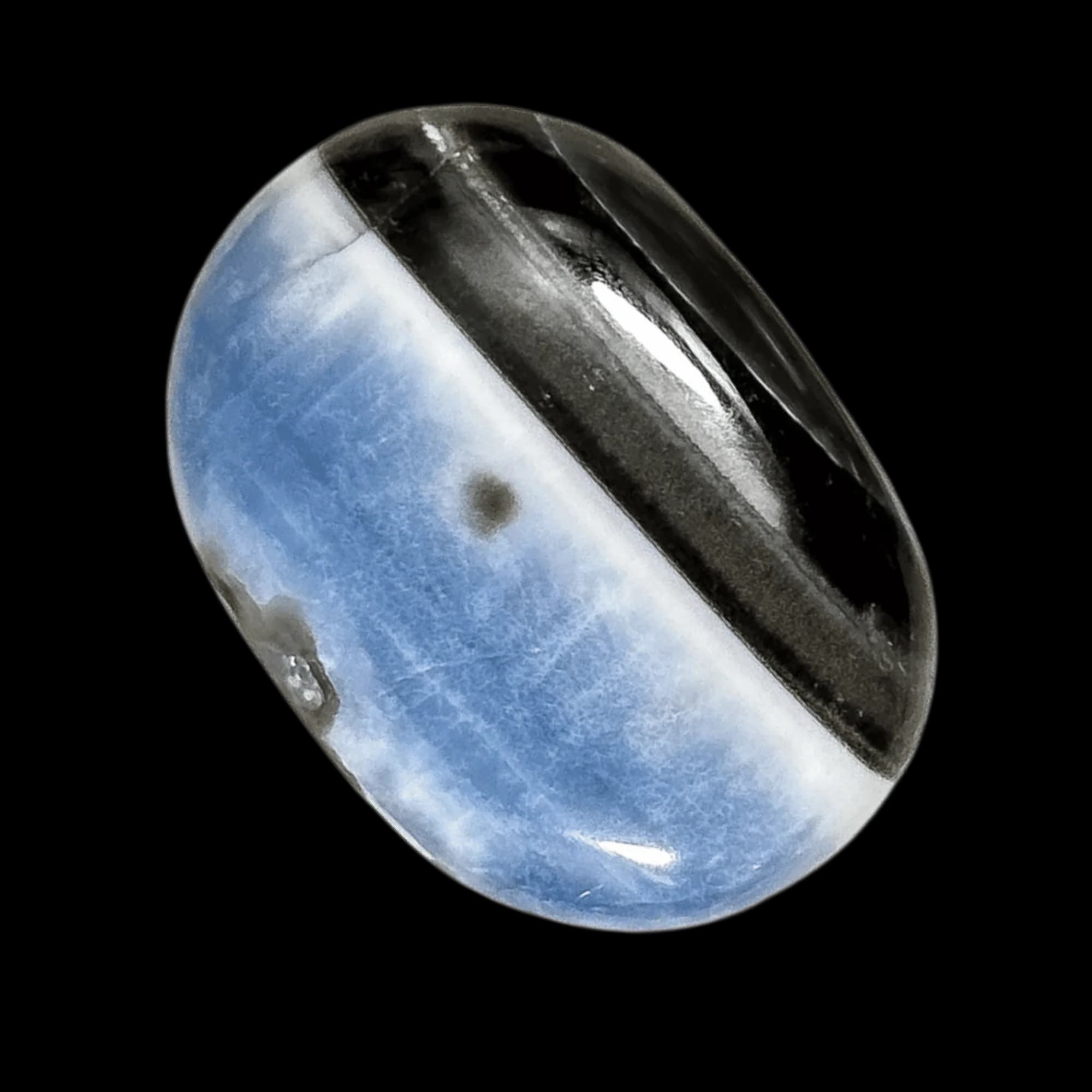 Owyhee Blue Opal Touchstone