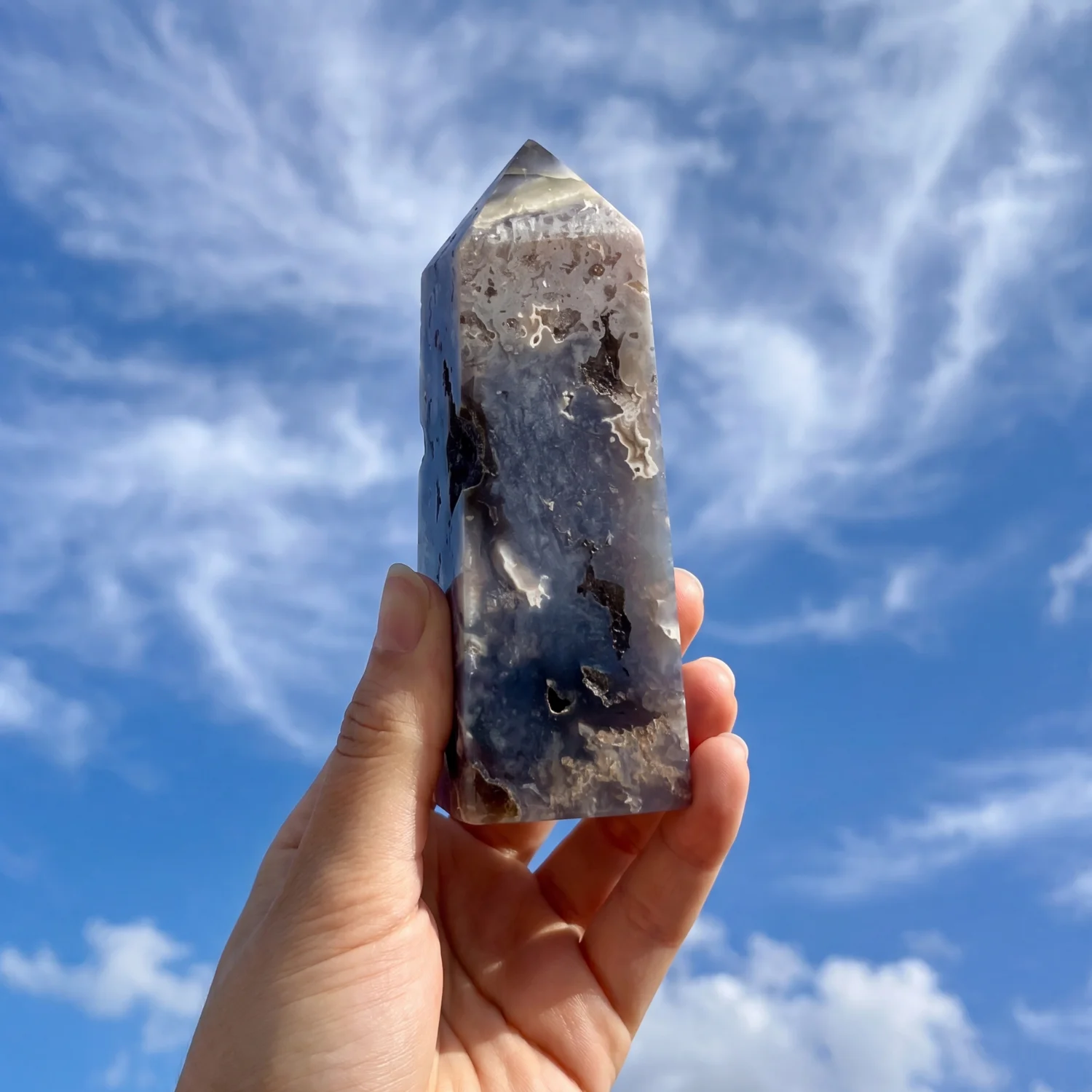 Blue Sky Agate Point