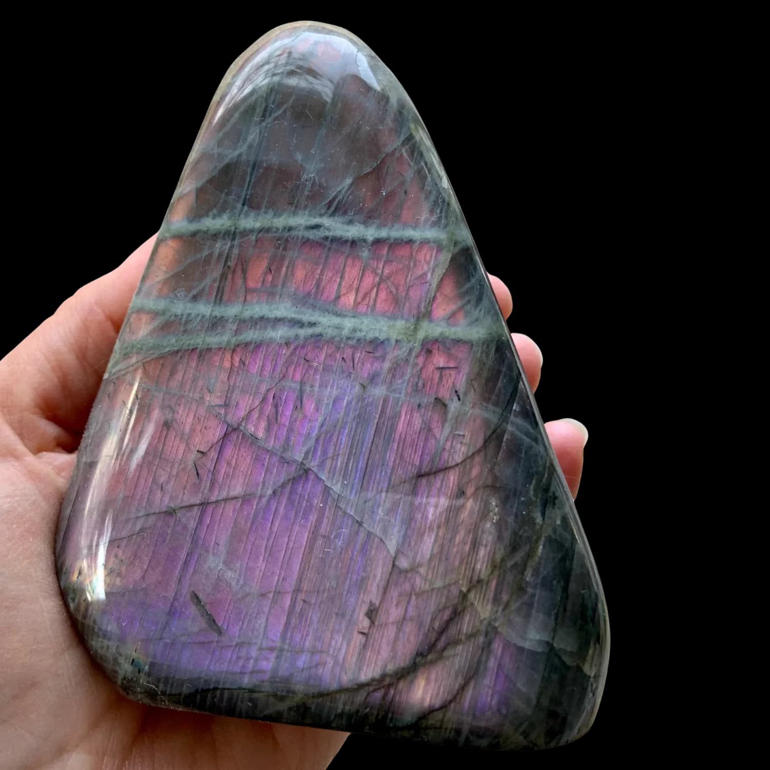 Purple Labradorite Crystal