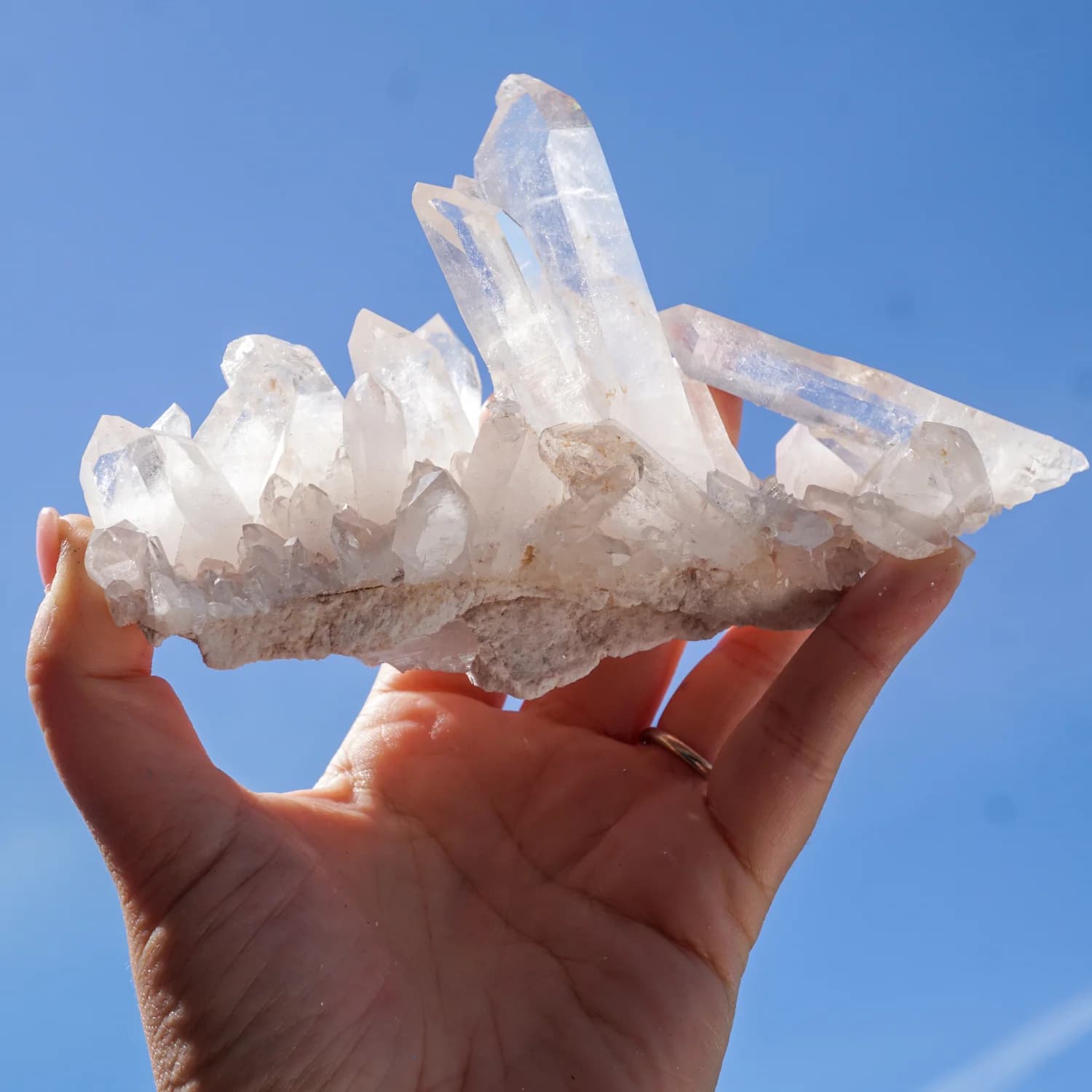 Himalayan Quartz Cluster