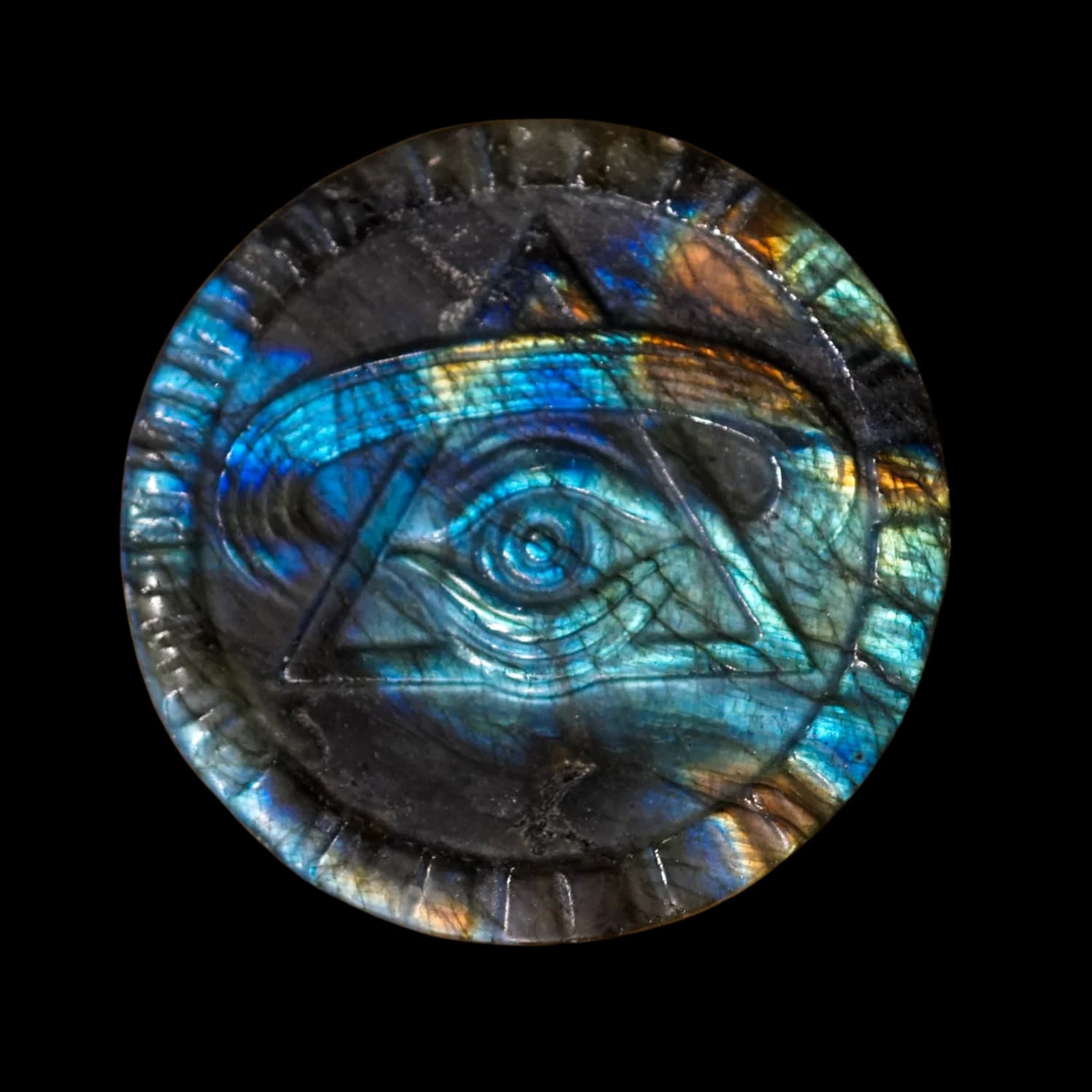 Labradorite All-Seeing Eye