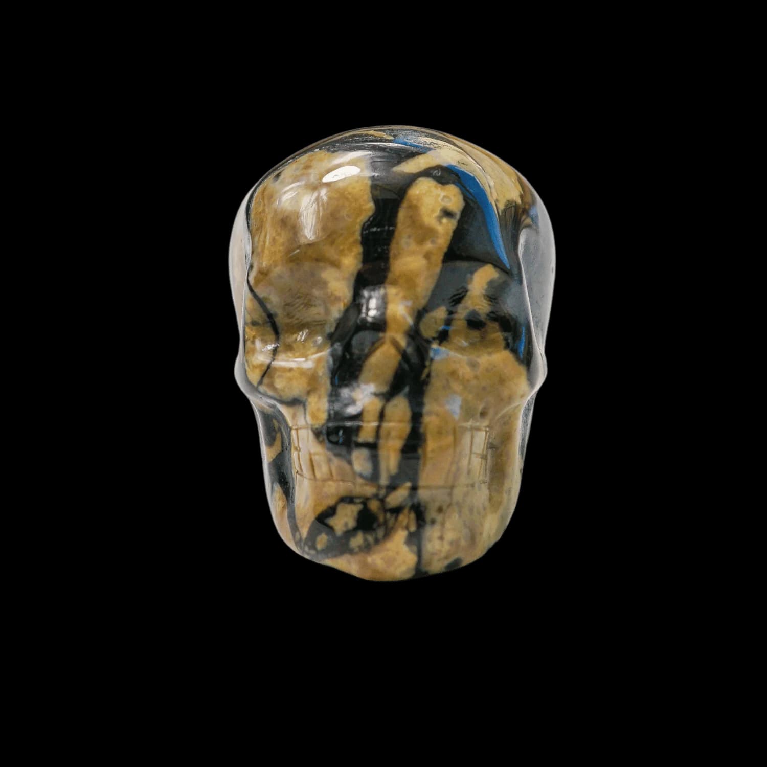 Volcanic Agate Skull