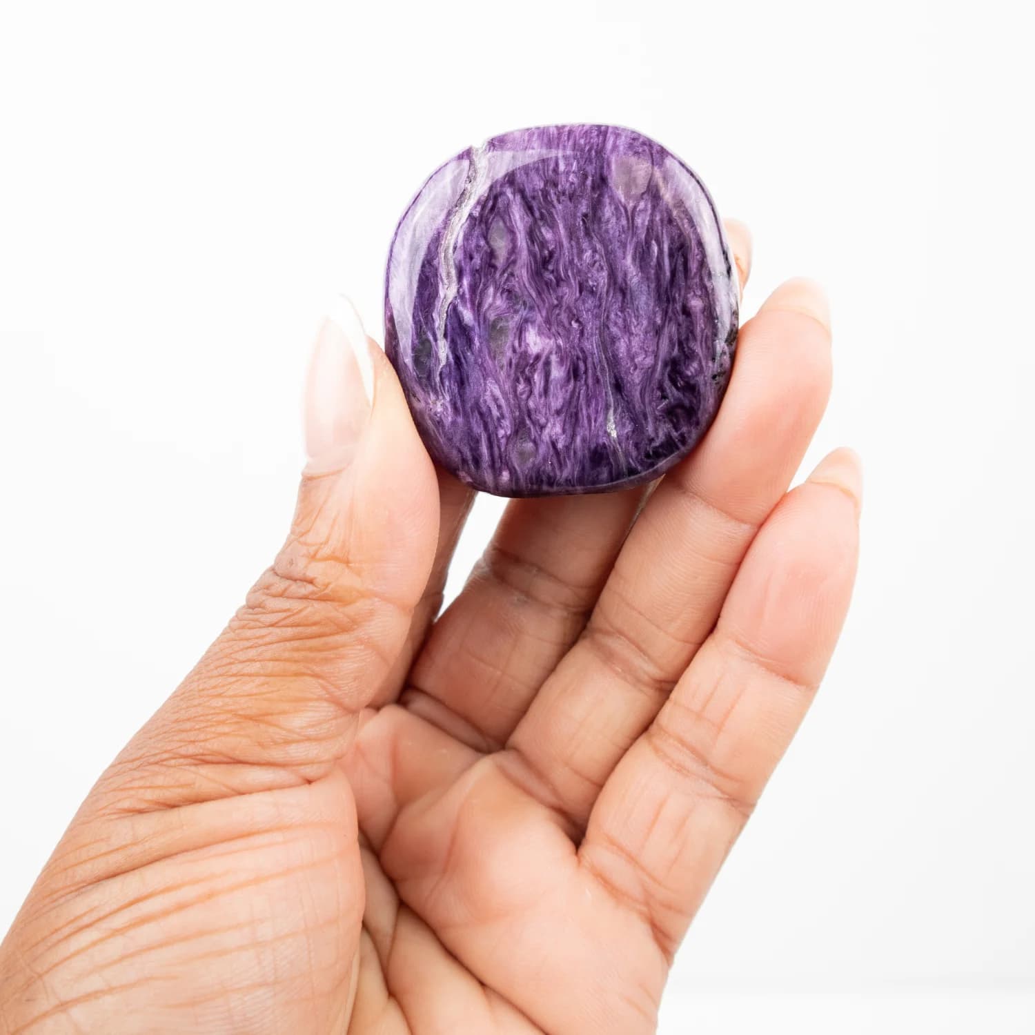 Charoite Pocket Stone