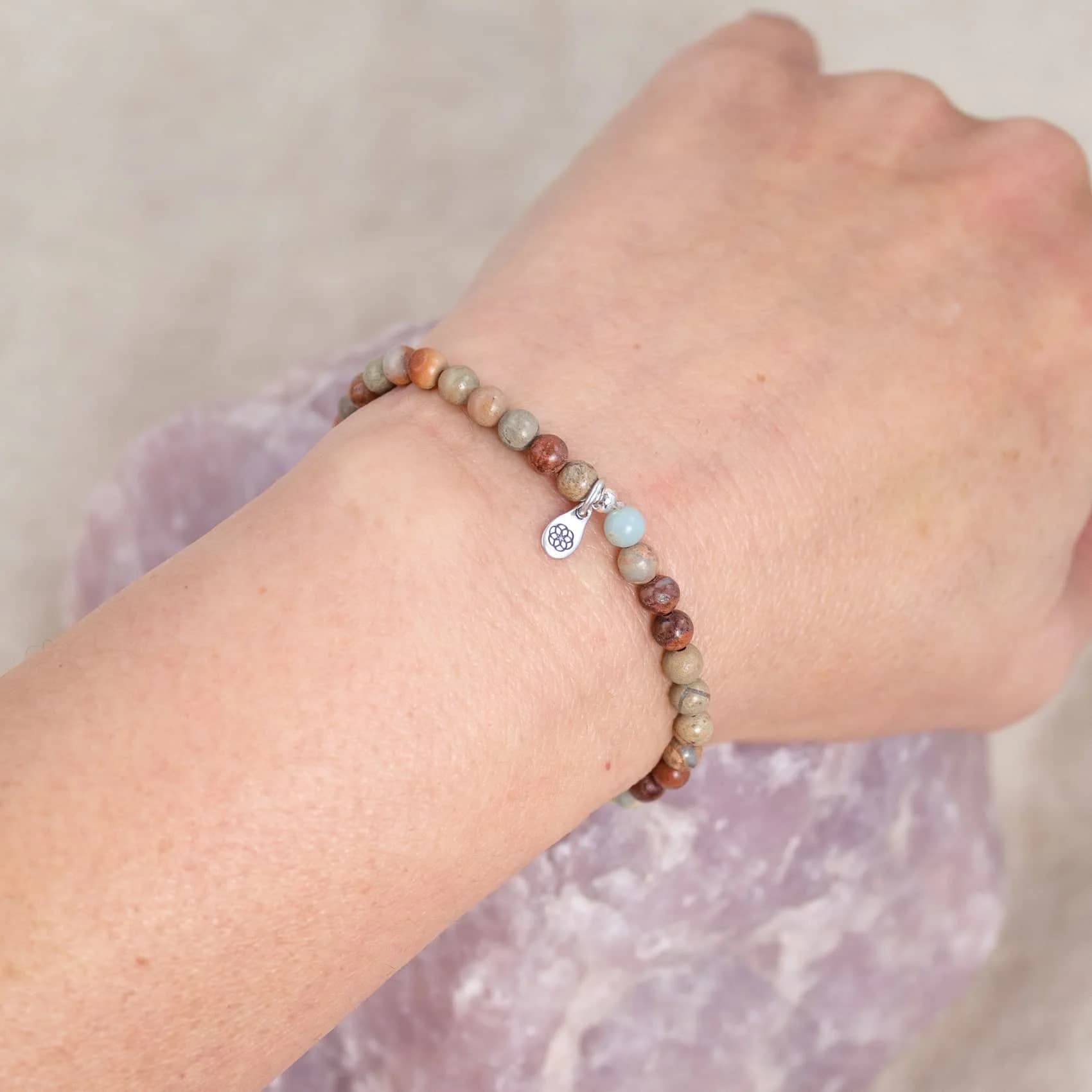 Aqua Terra Jasper Energy Bracelet thumbnail 2