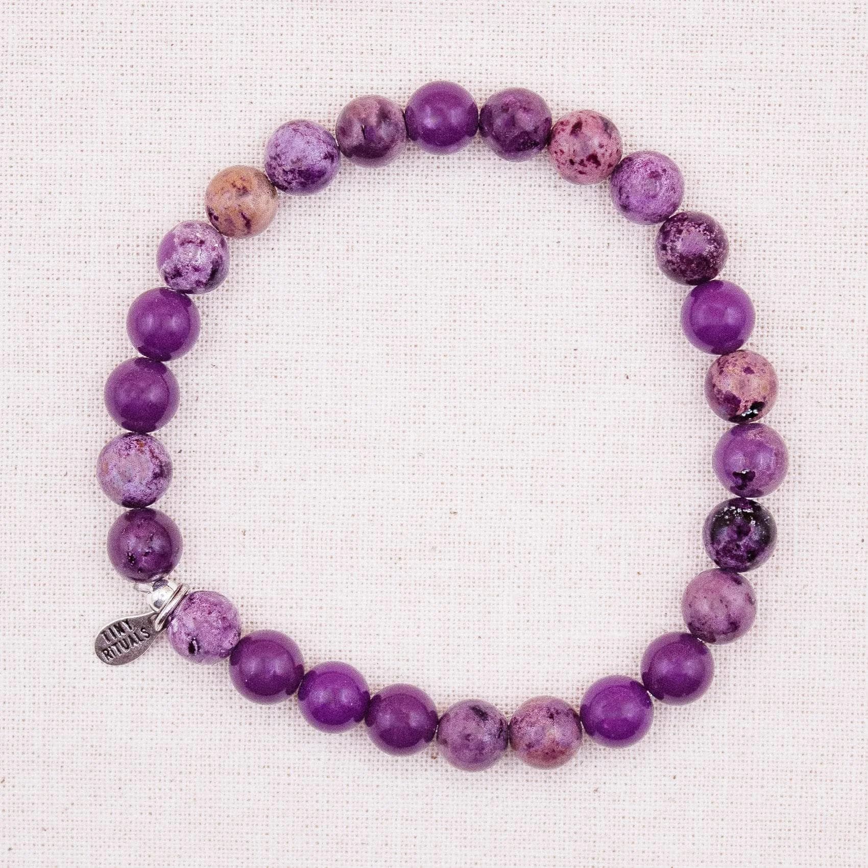 Phosphosiderite Energy Bracelet - 6mm